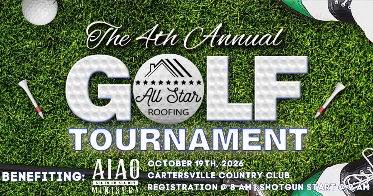 All Star Roofing Golf Tournament logo